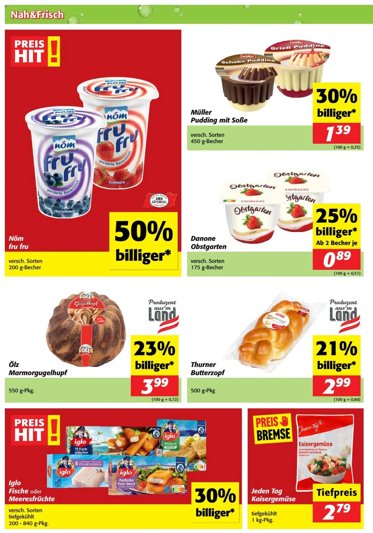 Nah und Frisch Flugblatt gültig ab 06.05.2026 | Seite: 6 | Produkte: Soße, Matériel de rangement Fitness, Meeresfrüchte, Fisch