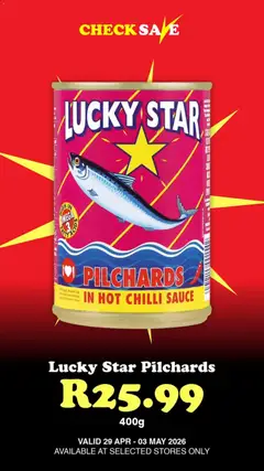 Check Save specials catalogue – valid from 29.04.2026