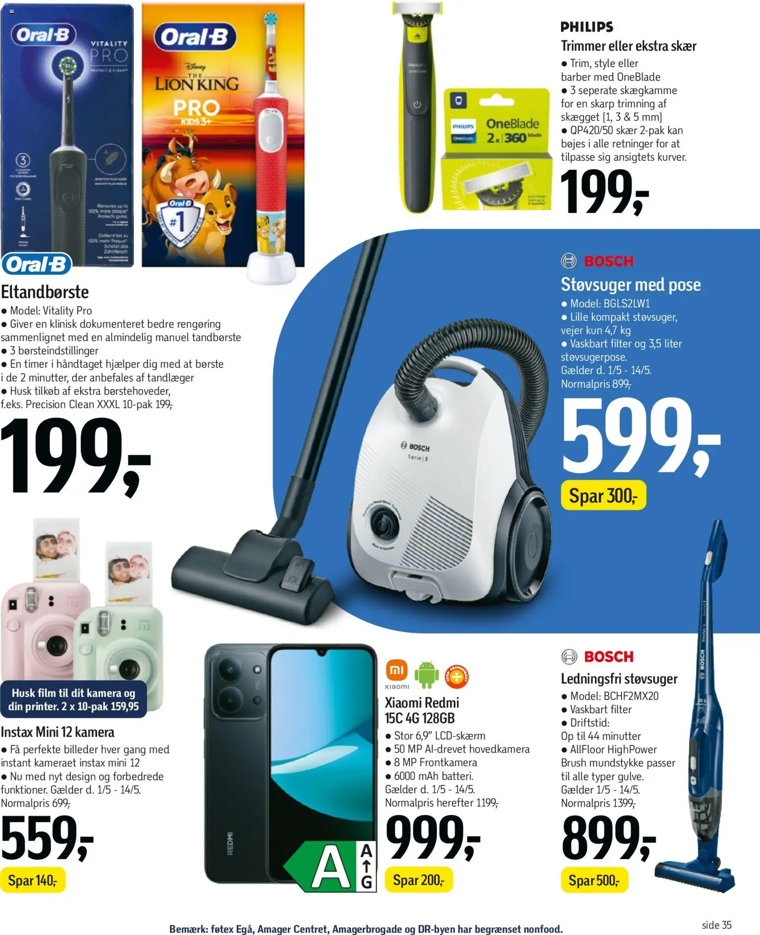 Føtex tilbudsavis – gyldig fra 01.05.2026 | Side: 57 | Produkter: Børste, Tandbørste, Eltandbørste, Støvsuger