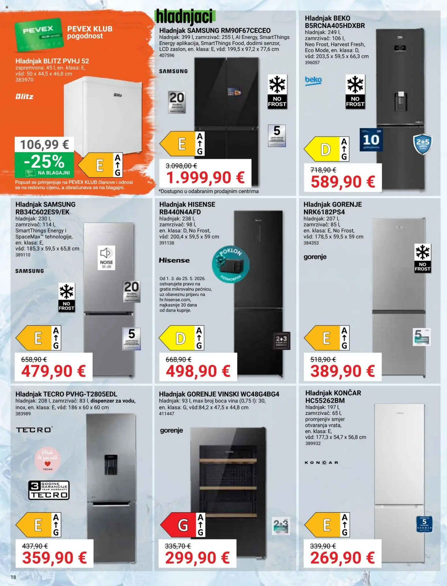 Pevex katalog | vrijedi od 30.04.2026 | Stranica: 18