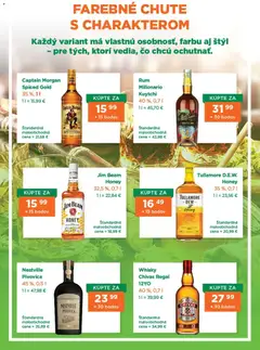 1day leták platný od 01.02.2026 | Strana: 2 | Produkty: Regál, Captain Morgan, Chivas Regal, Whisky