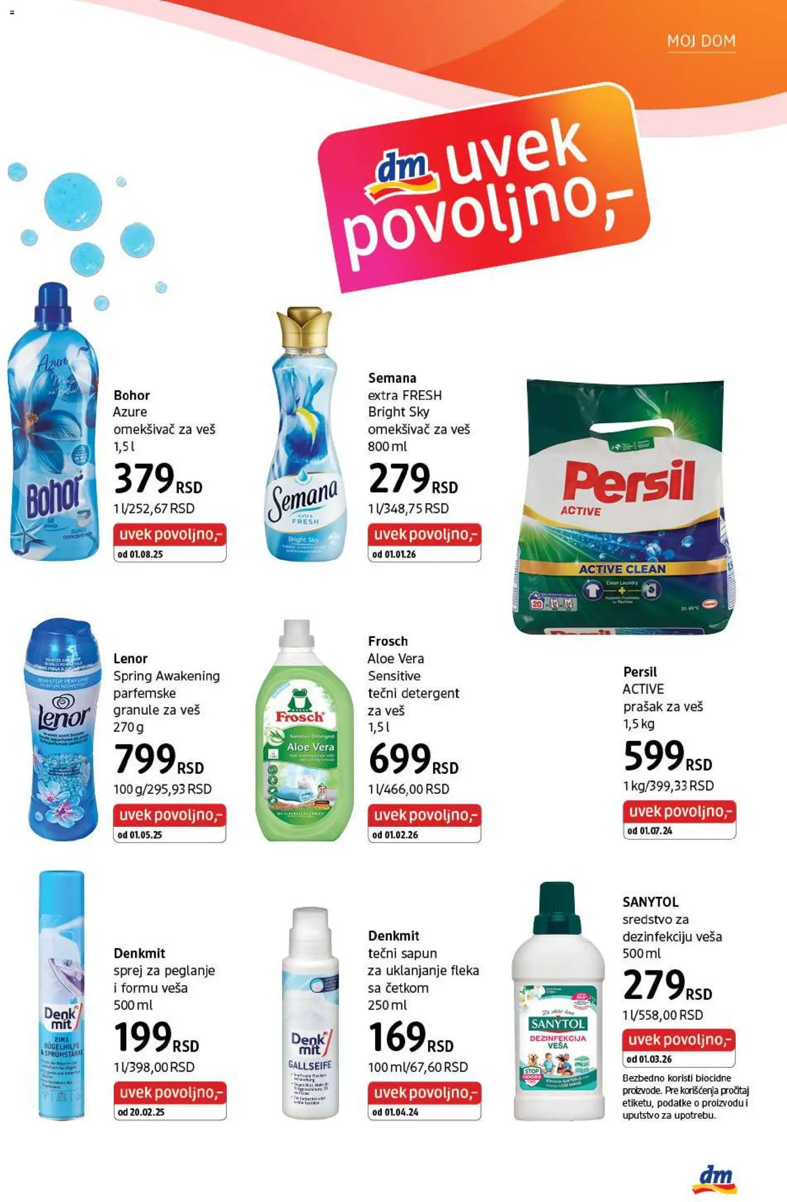 🔔  DM Drogerie katalog od 01.05.2026 🎉 Novi akcijski katalog! | Srbija