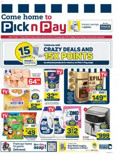 Pick n Pay specials catalogue – valid from 24.04.2026