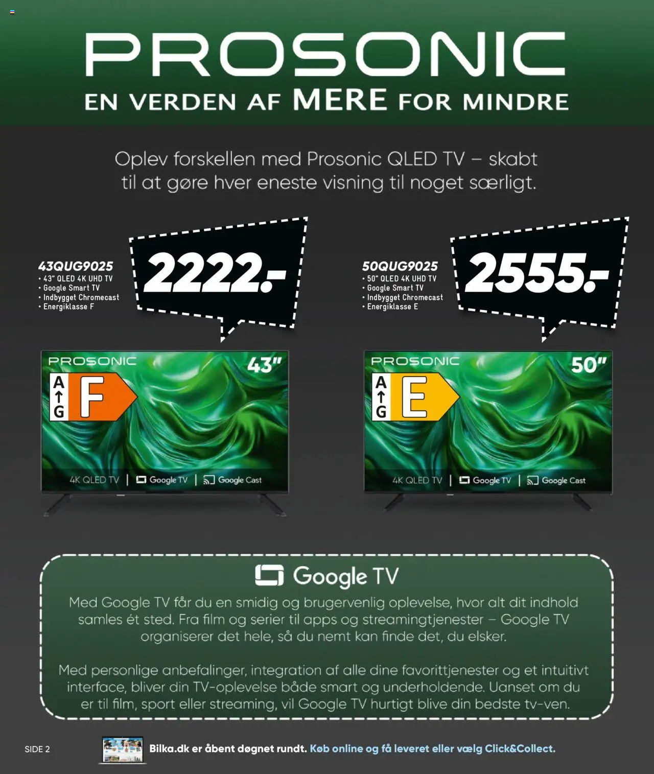 Bilka tilbudsavis – gyldig fra 02.05.2025 | Side: 2 | Produkter: Smart TV, TV