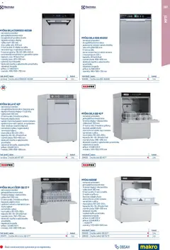 Náhled letáku Makro leták - Gastro vybavení a zařízení od 01.02.2026 | Strana: 187 | Produkty: Talíře, Nádobí, Košík, Myčka nádobí