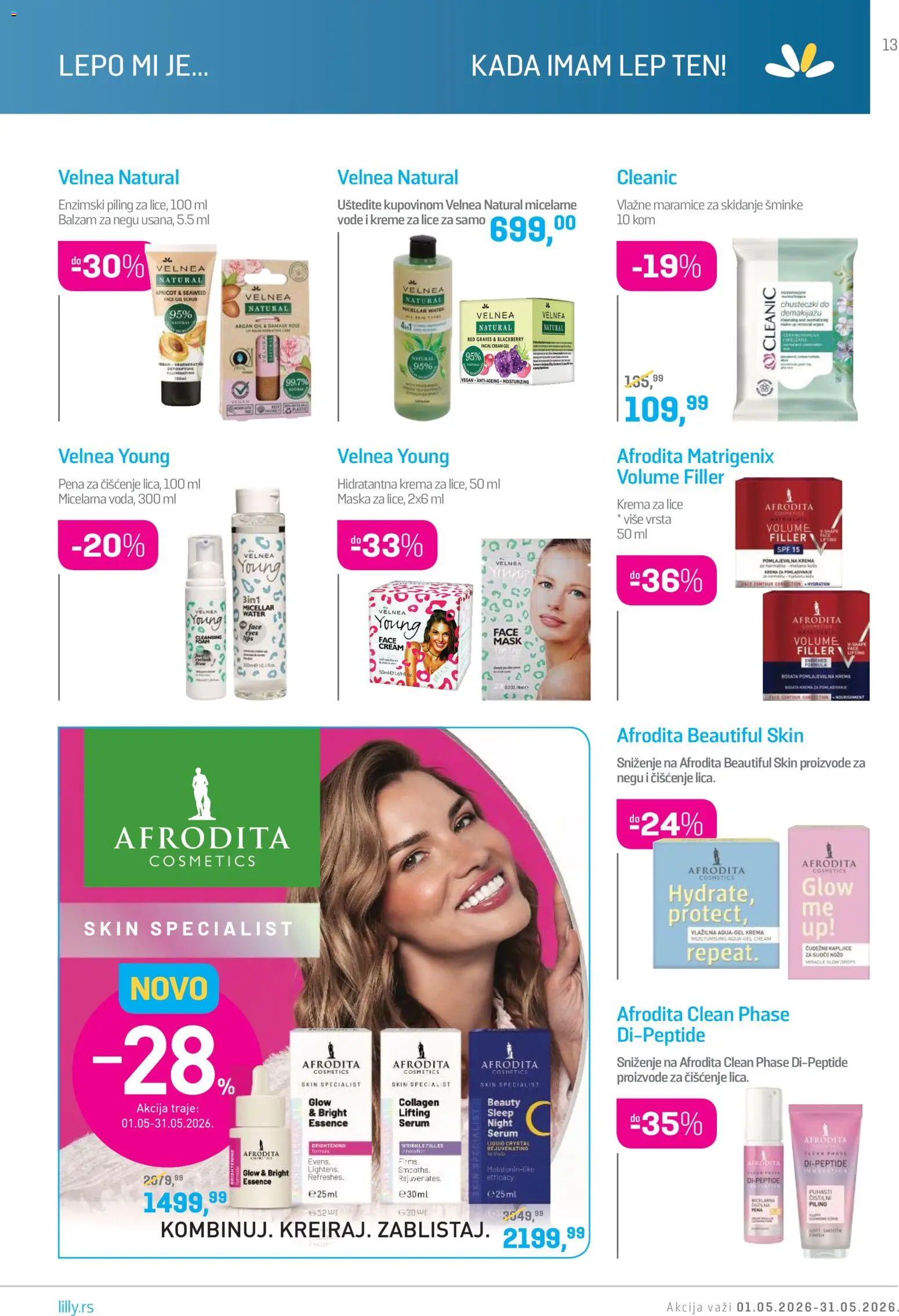 🔔  Lilly drogerie katalog od 01.05.2026 🎉 Novi akcijski katalog! | Srbija