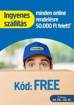 Praktiker akciós újság - amely érvényes a következő dátumtól: 28.04.2026