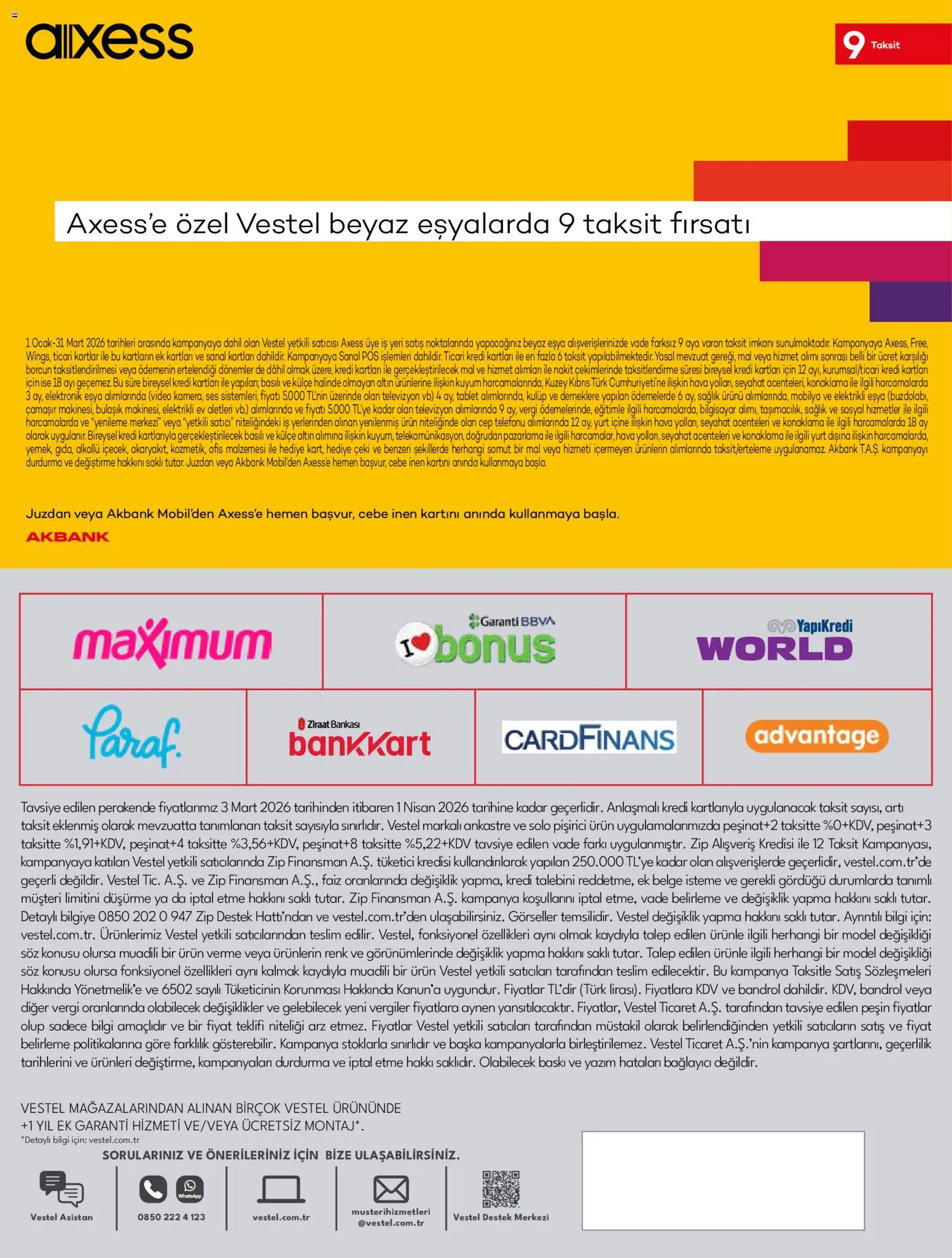 Vestel - Ankastre Ürünler - 01.03.2026 tarihinden itibaren geçerlidir | Sayfa: 25 | Ürünler: Baskı, Tablet, Bilgisayar, Televizyon