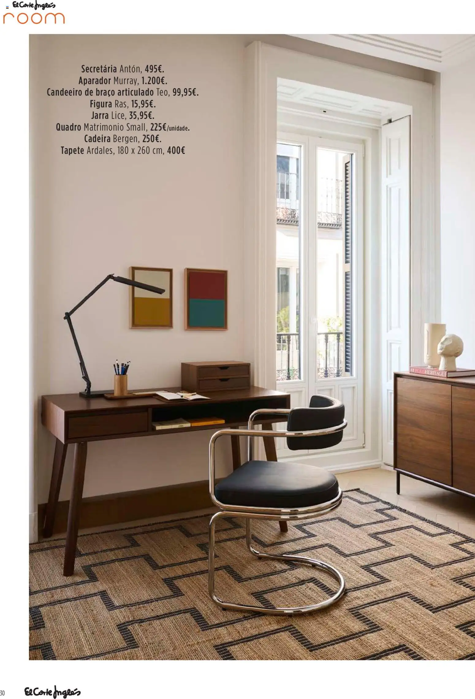 El Corte Ingles Decora │ válido de 23.10.2025 | Página: 30 | Produtos: Quadro, Jarra, Aparador, Tapete