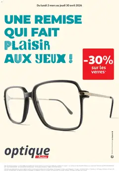 Auchan - Prévisualisation de Auchan - Promos optique valide à partir de 02.03.2026