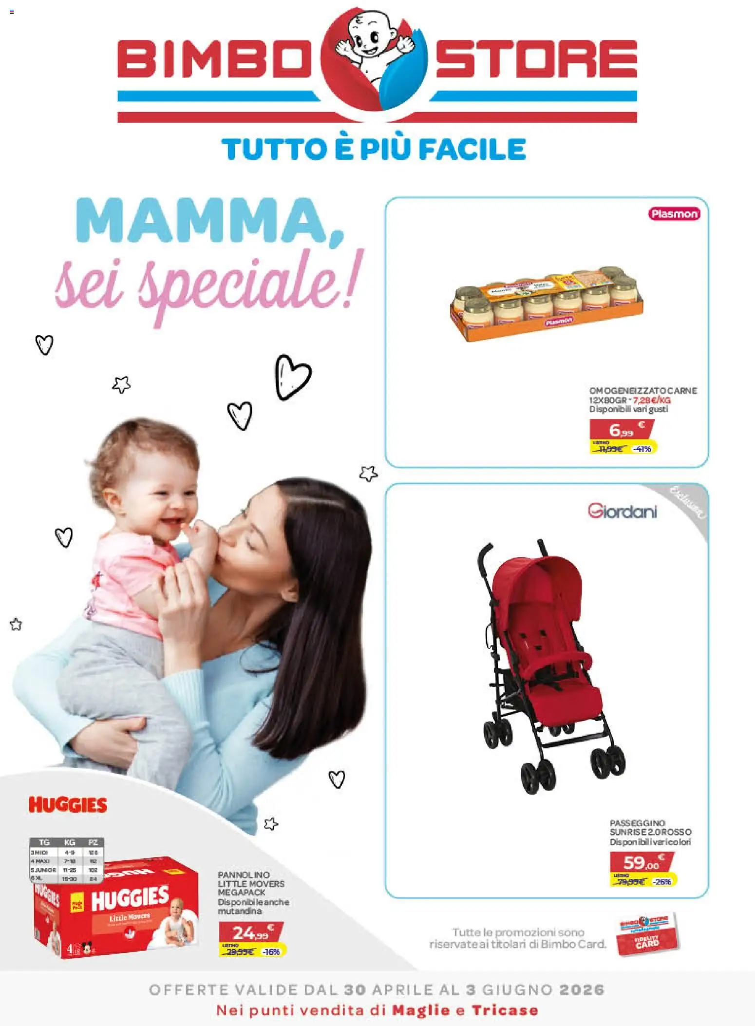 Volantino Bimbo store del 30.04.2026 | Pagina: 1
