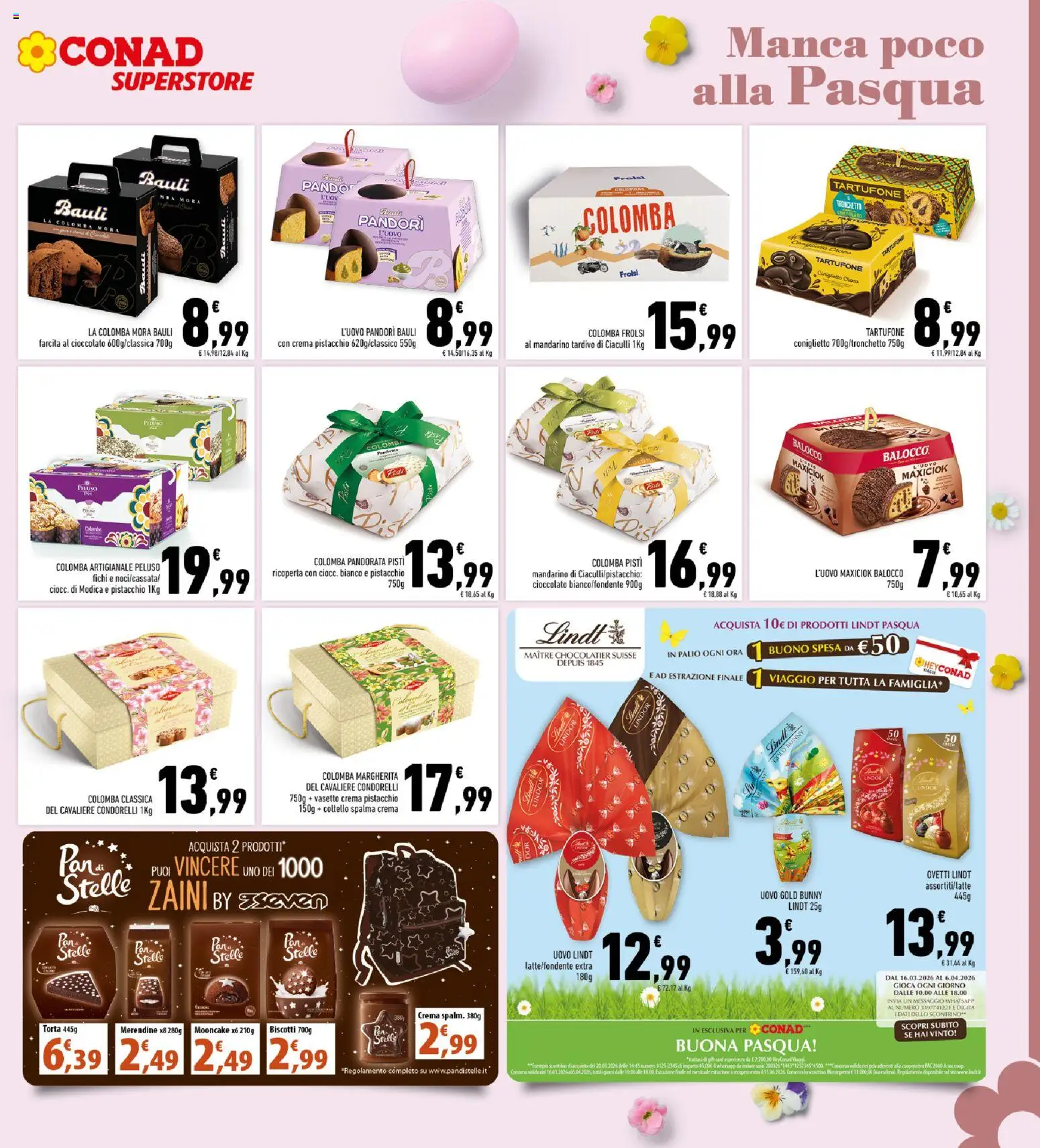 Volantino Conad del 11.03.2026 | Pagina: 13 | Prodotti: Crema, Cioccolato, Biscotti, Merendine