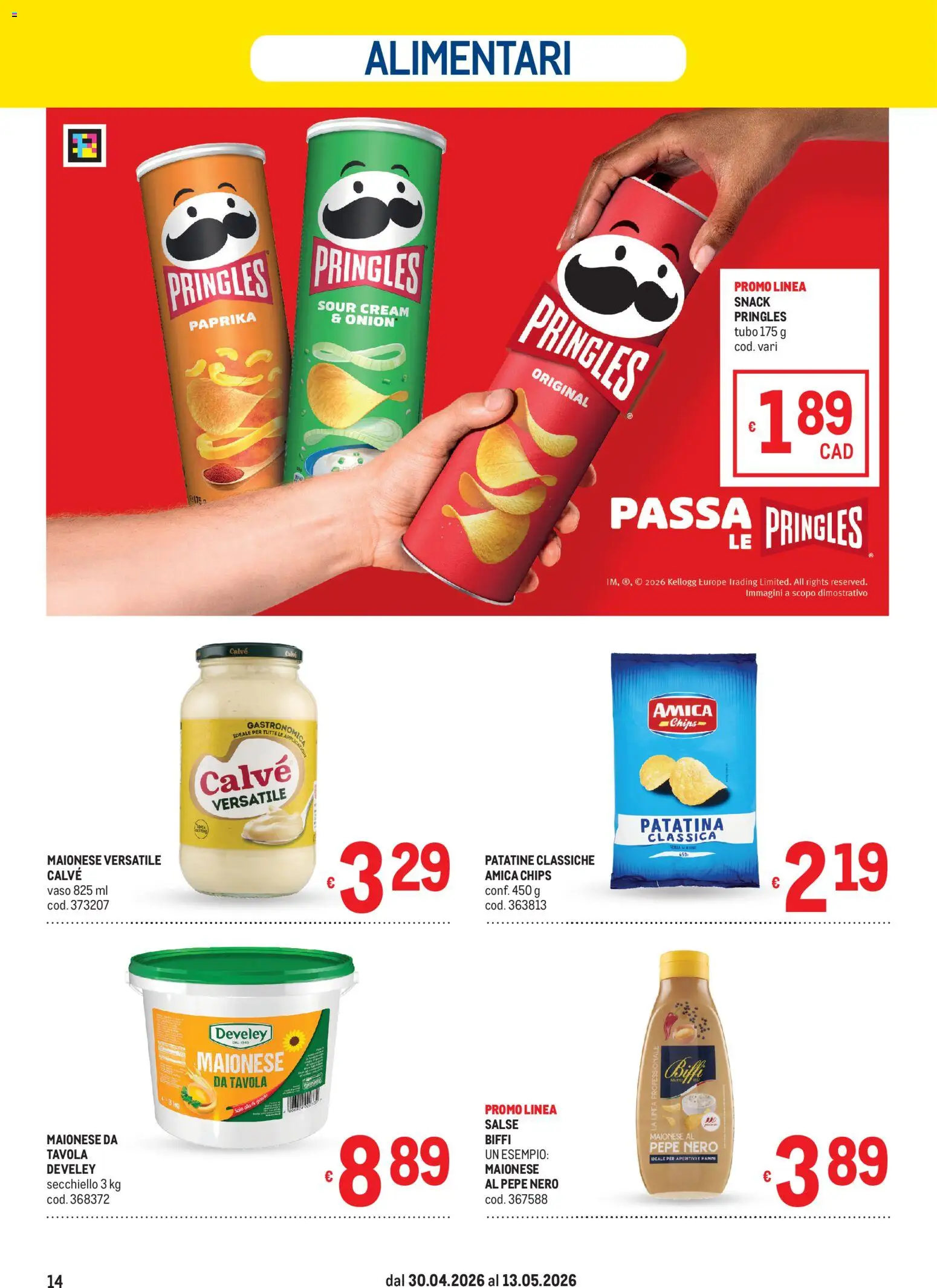 Volantino Metro del 30.04.2026 | Pagina: 14