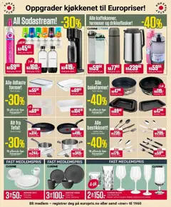 Forhåndsvisning av Europris kundeavis gyldig fra 27.04.2026 | Side: 9 | Produkter: Glass