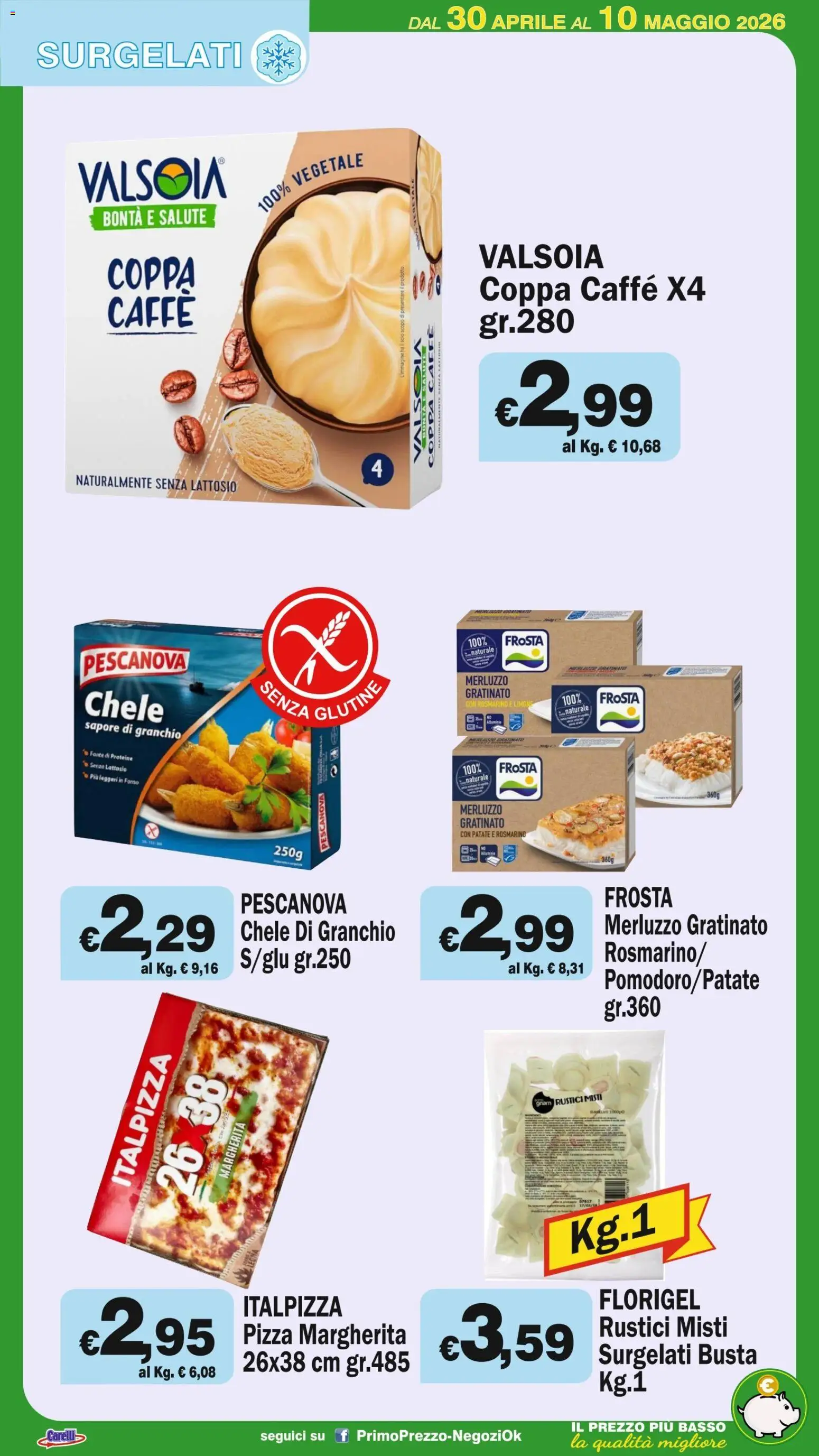 Volantino Primo Prezzo del 30.04.2026 | Pagina: 35