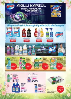 10.04.2026 tarihinden itibaren geçerli olan Kim Market kataloğu önizlemesi | Sayfa: 2 | Ürünler: Krem, Yumuşatıcı, Deterjan, Limon