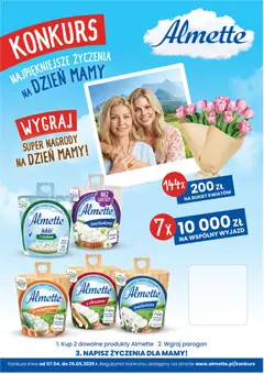 Pogląd oferty "Intermarche konkurs - Najpiękniejsze życzenia na dzień mamy" - ważna od 07.04.2026