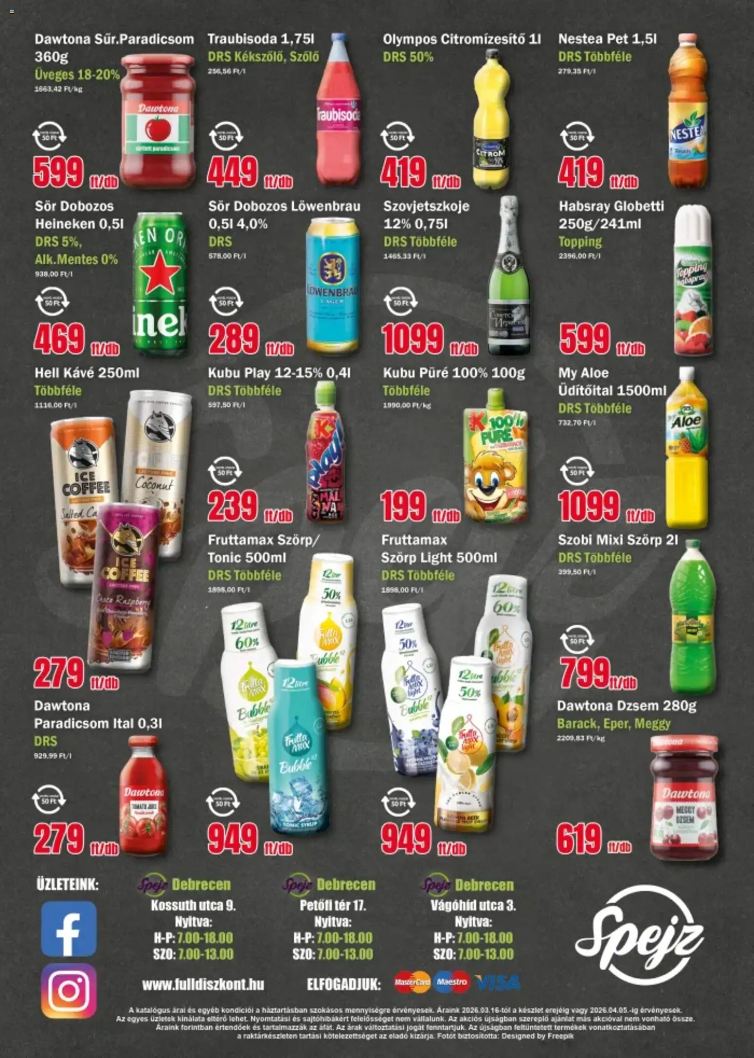 FullDiszkont akciós ujság - amely érvényes a következő dátumtól: 04.05.2026 | Oldal: 4