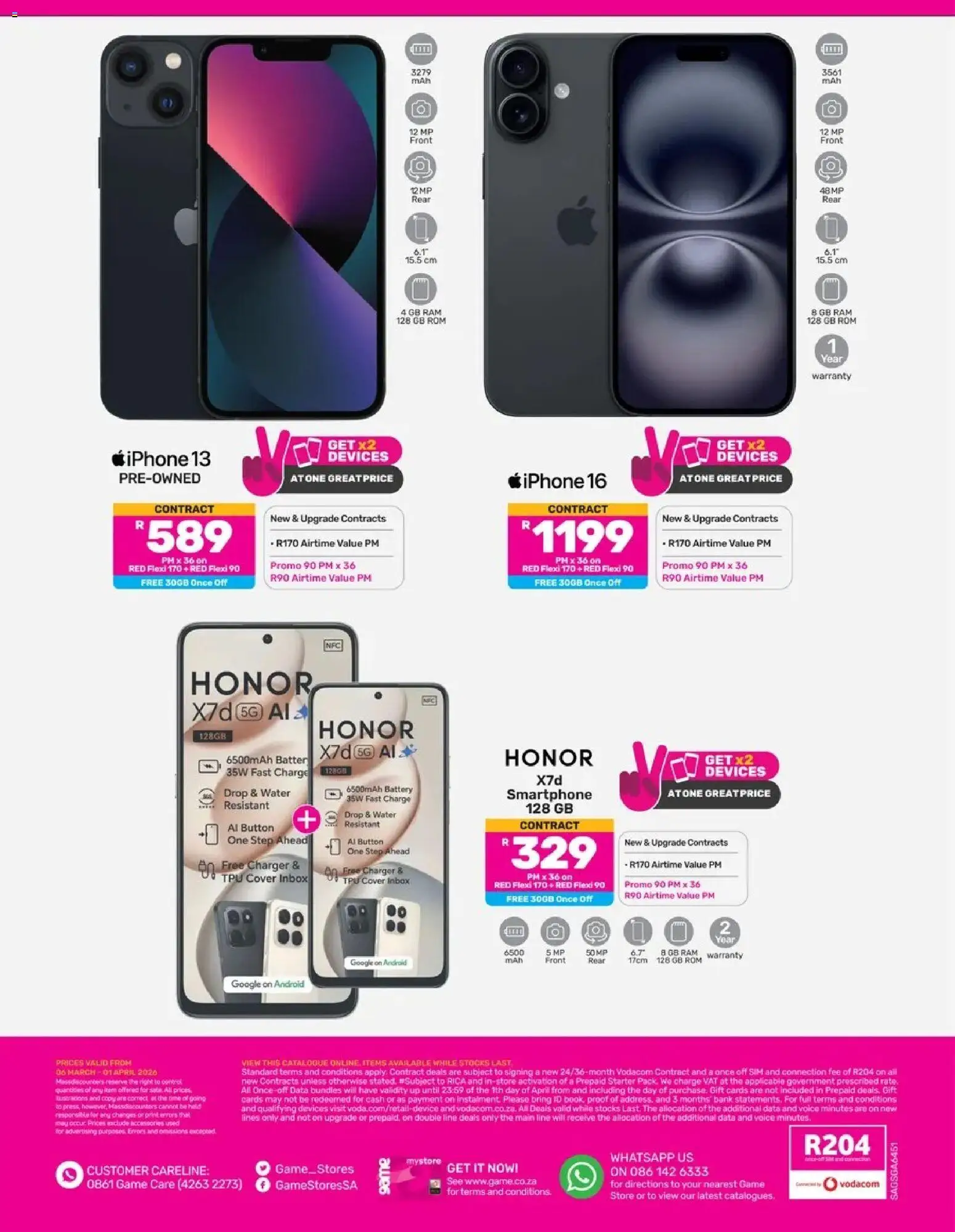 Game Catalogue Power Up valid from 06.03.2026 | Page: 12 | Products: Smartphone, Charger, Water, Game