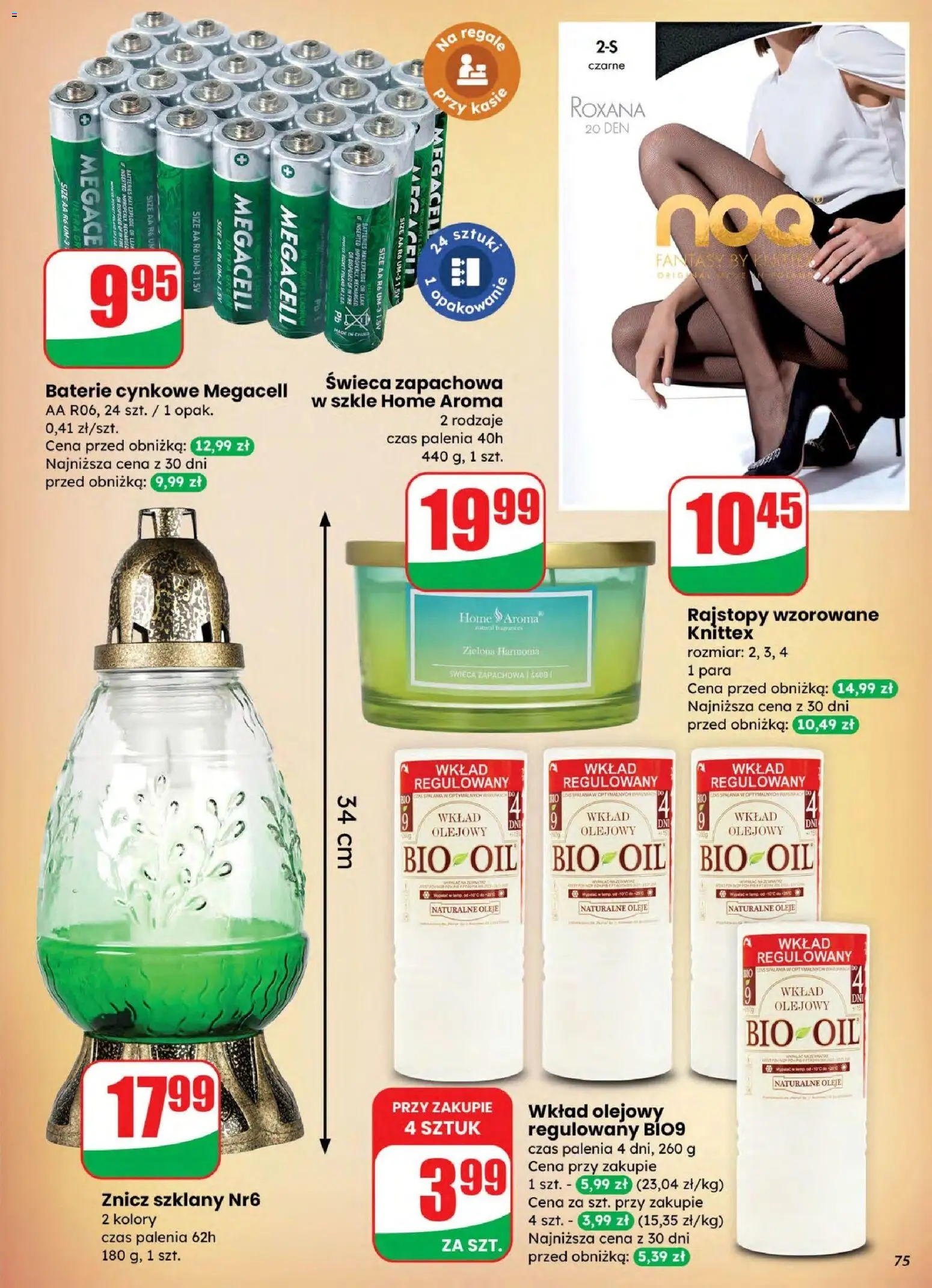 Dino gazetka od 04.03.2026 | Strona: 75 | Produkty: Rajstopy, Baterie