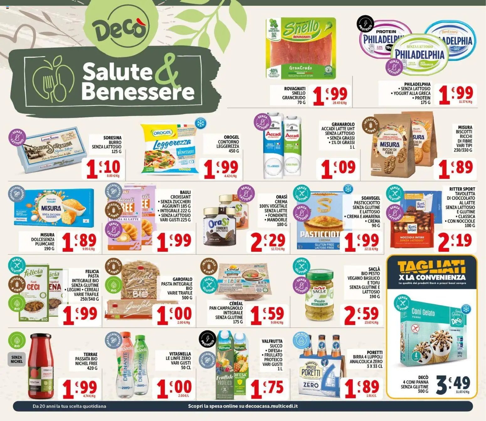 Volantino Decò del 09.04.2026 | Pagina: 12 | Prodotti: Muesli, Crema, Cereali, Burro