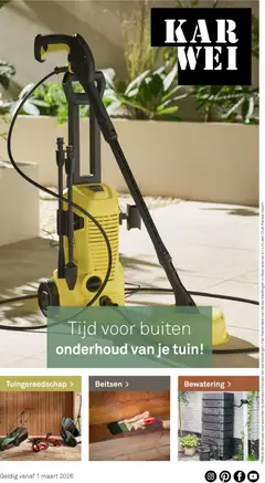 KARWEI folder - Tuin special - onderhoud - Voorbeeld van een folder van KARWEI, geldig van 01.03.2026