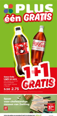 Plus folder week 18 - Voorbeeld van een folder van Plus, geldig van 29.04.2026