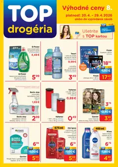TOP Drogéria leták platný od 20.04.2026