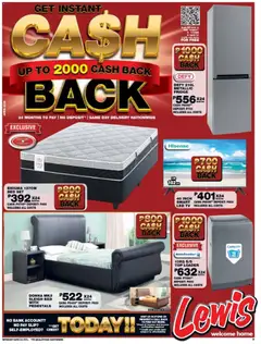 Lewis Stores specials catalogue – valid from 13.04.2026