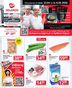 Pogląd oferty "Selgros cash&carry gazetka - Oferta dla gastronomii" - ważna od 23.04.2026