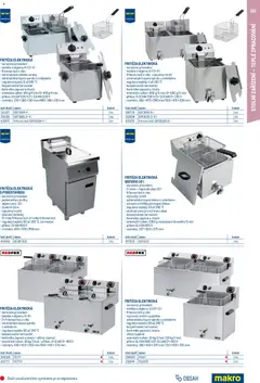 Náhled letáku Makro leták - Gastro vybavení a zařízení od 01.02.2026 | Strana: 161 | Produkty: Oleje, Vypínač, Fritéza, Vana