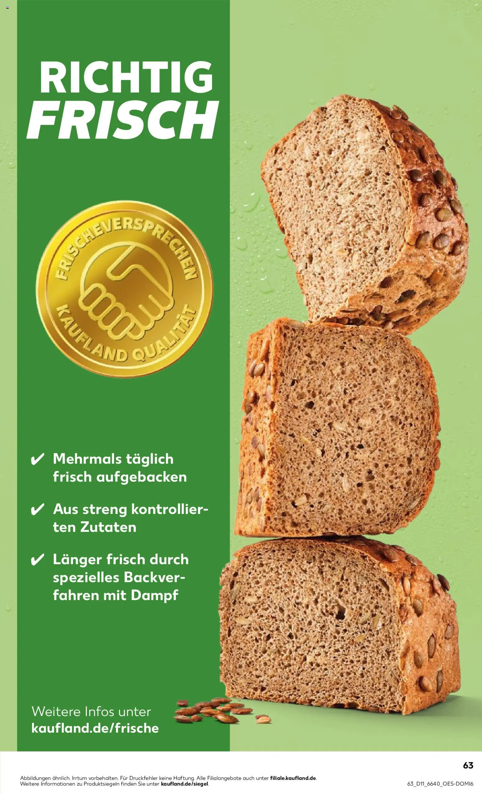 Kaufland Německo leták od 12.03.2026 | Strana: 63