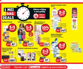 Alle parfums en geschenksets, Parfums en geschenksets - Voorbeeld van een folder van Kruidvat, geldig van 28.04.2026 | Pagina: 2 | Producten: Pampers, Shampoo, Kan, Haardroger