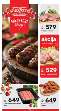 Matijevic katalog - pregled Matijevic kataloga - važi od 27.04.2026