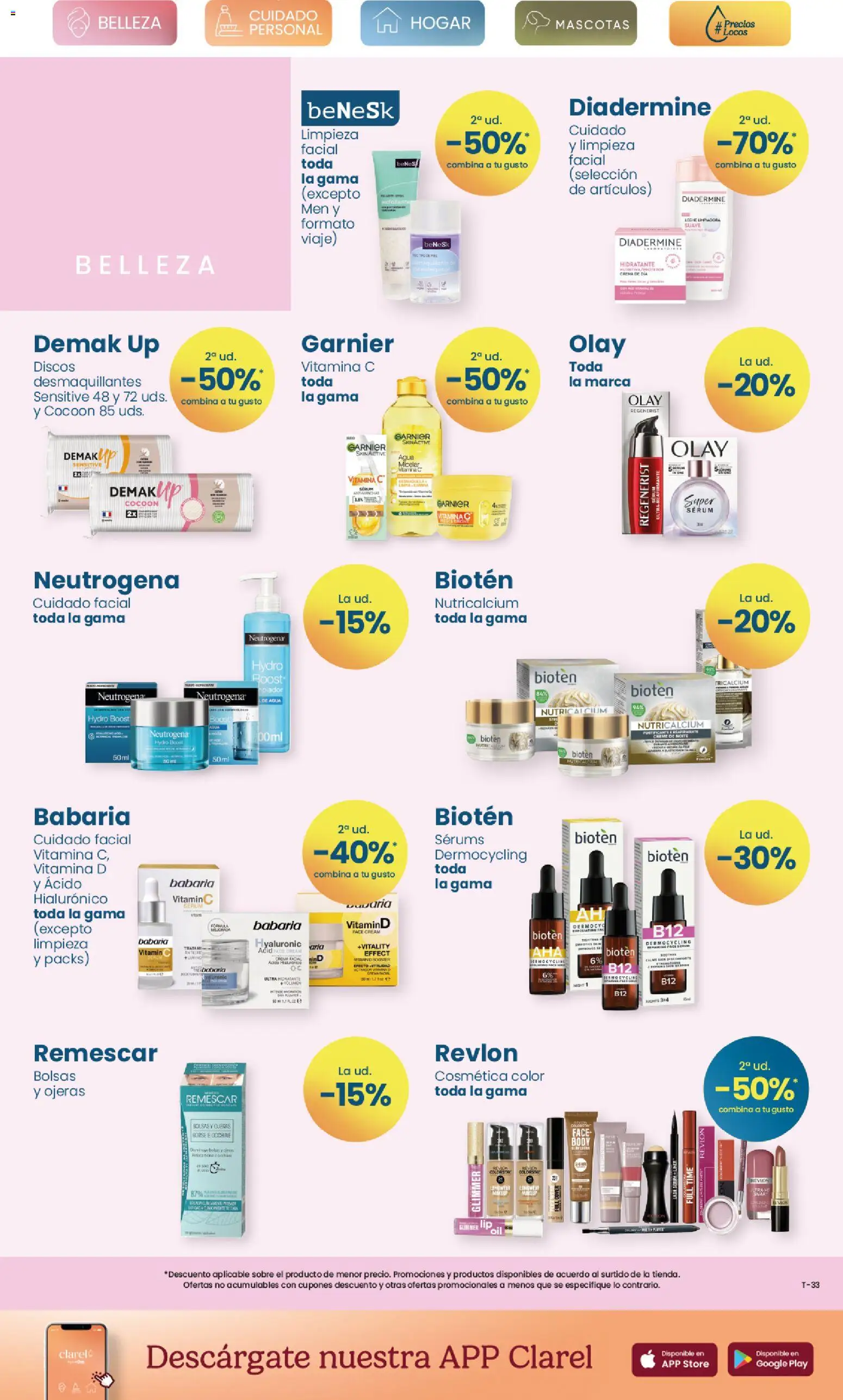 Clarel - folleto │ válido desde el 04.03.2026 | Página: 3 | Productos: Sérum, Leche, Crema, Body