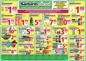 Saiturinpörssi-mainoslehti voimassa 29.04.2026 alkaen