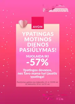 AVON leidinys galioja nuo 21.04.2026