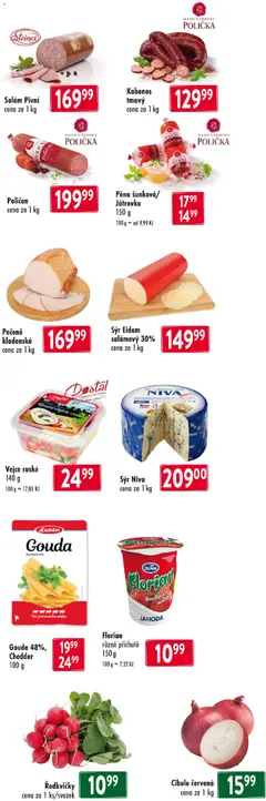 Náhled letáku Astur & Qanto leták od 30.04.2026 | Strana: 2 | Produkty: Gouda, Uzeniny, Maso, Niva