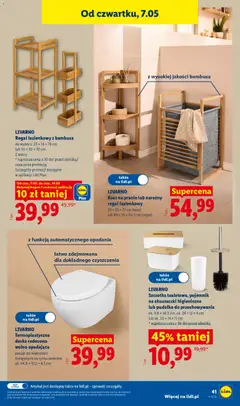 Náhled letáku Lidl Polsko katalog od 04.05.2026 | Strana: 45 | Produkty: Regál