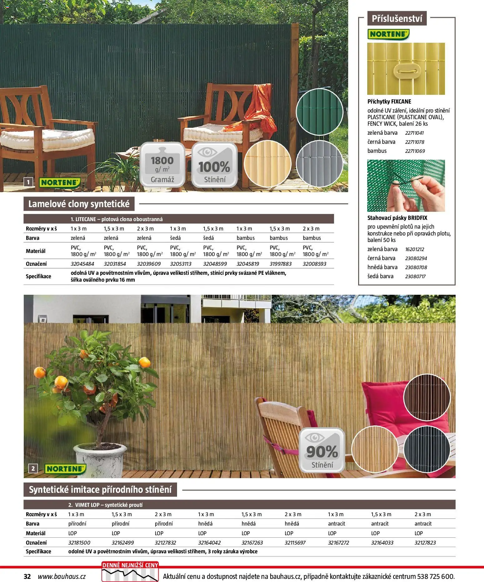 Bauhaus katalog Ploty a zahradní domky od 11.03.2026 | Strana: 32