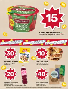 Forhåndsvisning av Coop Marked kundeavis gyldig fra 27.04.2026 | Side: 3 | Produkter: Jordbær, Knekkebrød, Bringebær, Urter