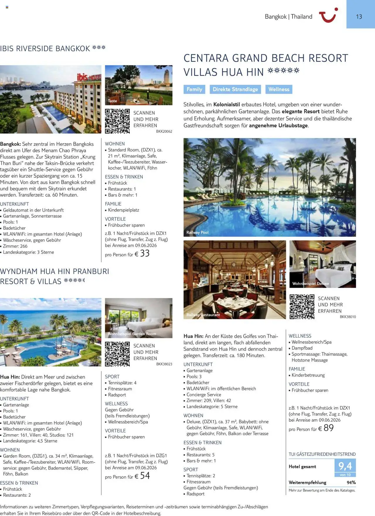 TUI Prospekt  Asien, Afrika, Orient & Indischer Ozean 2025/26 	 – gültig ab 01.11.2025 | Seite: 13 | Produkte: Babybett, Wasser, Föhn