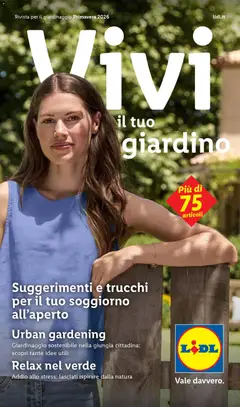 Anteprima del volantino Lidl volantino Giardinaggio valido a partire dal 23.04.2026