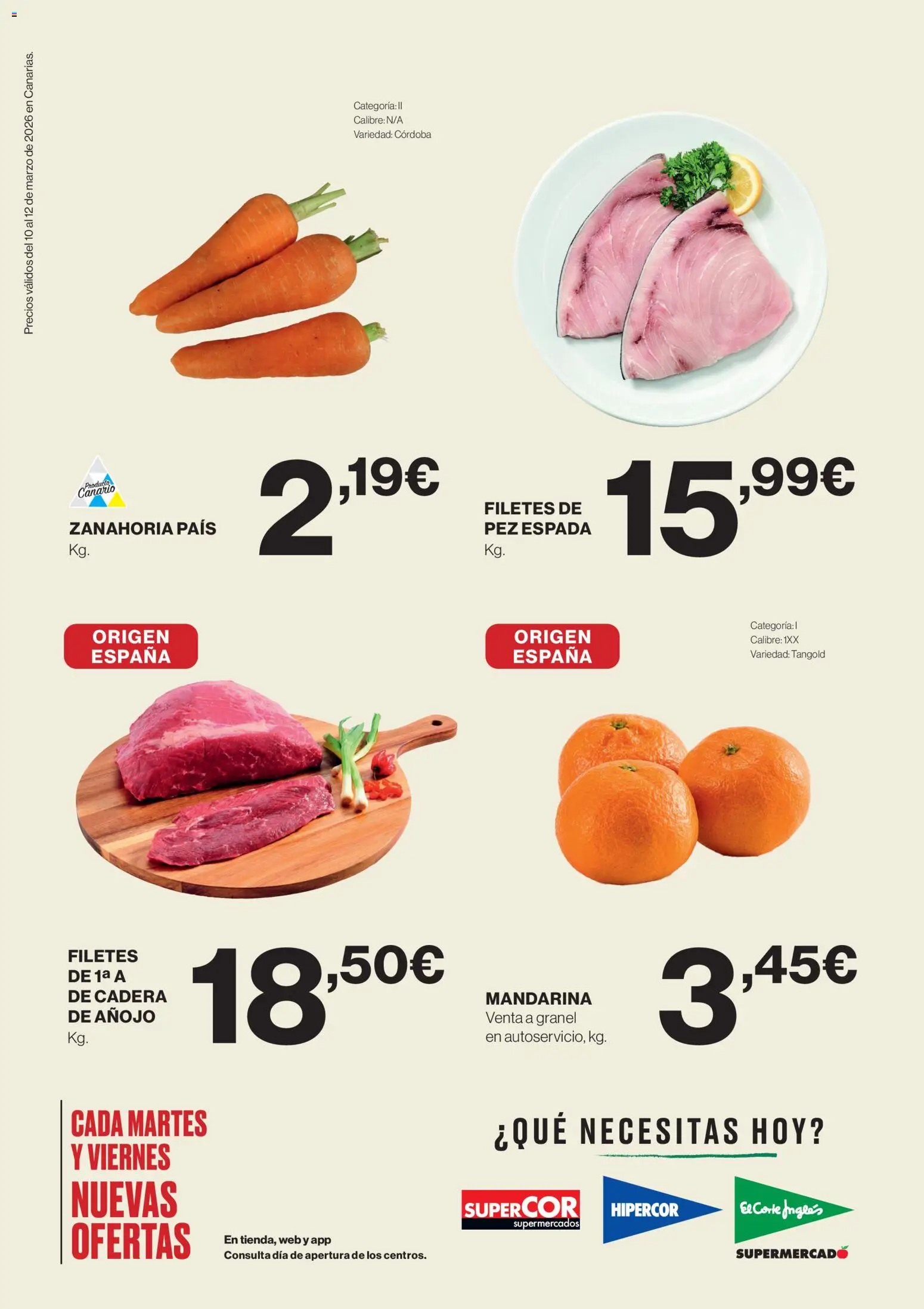 Supercor Canarias │ válido desde el 10.03.2026 | Página: 2 | Productos: Zanahoria