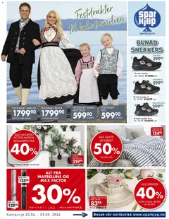 Forhåndsvisning av Spar Kjøp kundeavis gyldig fra 20.04.2026