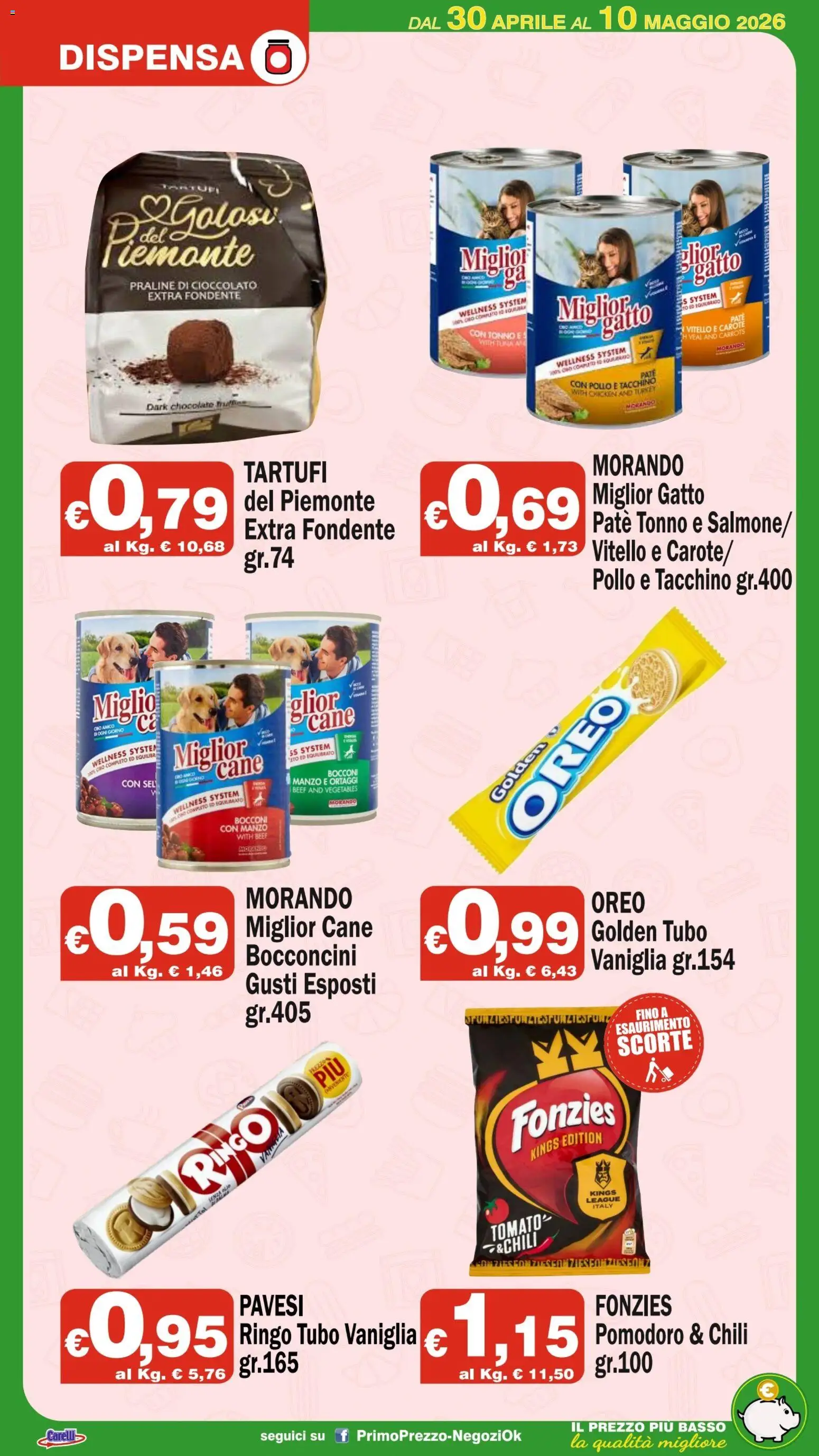 Volantino Primo Prezzo del 30.04.2026 | Pagina: 16