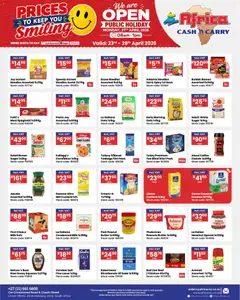 Africa Cash & Carry specials catalogue – valid from 23.04.2026 | Page: 17