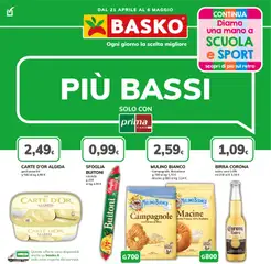 Anteprima del volantino Basko volantino valido a partire dal 21.04.2026