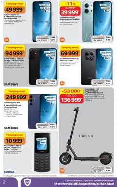 Auchan Elektronikai ajánlataink - amely érvényes a következő dátumtól: 16.04.2026 | Oldal: 2