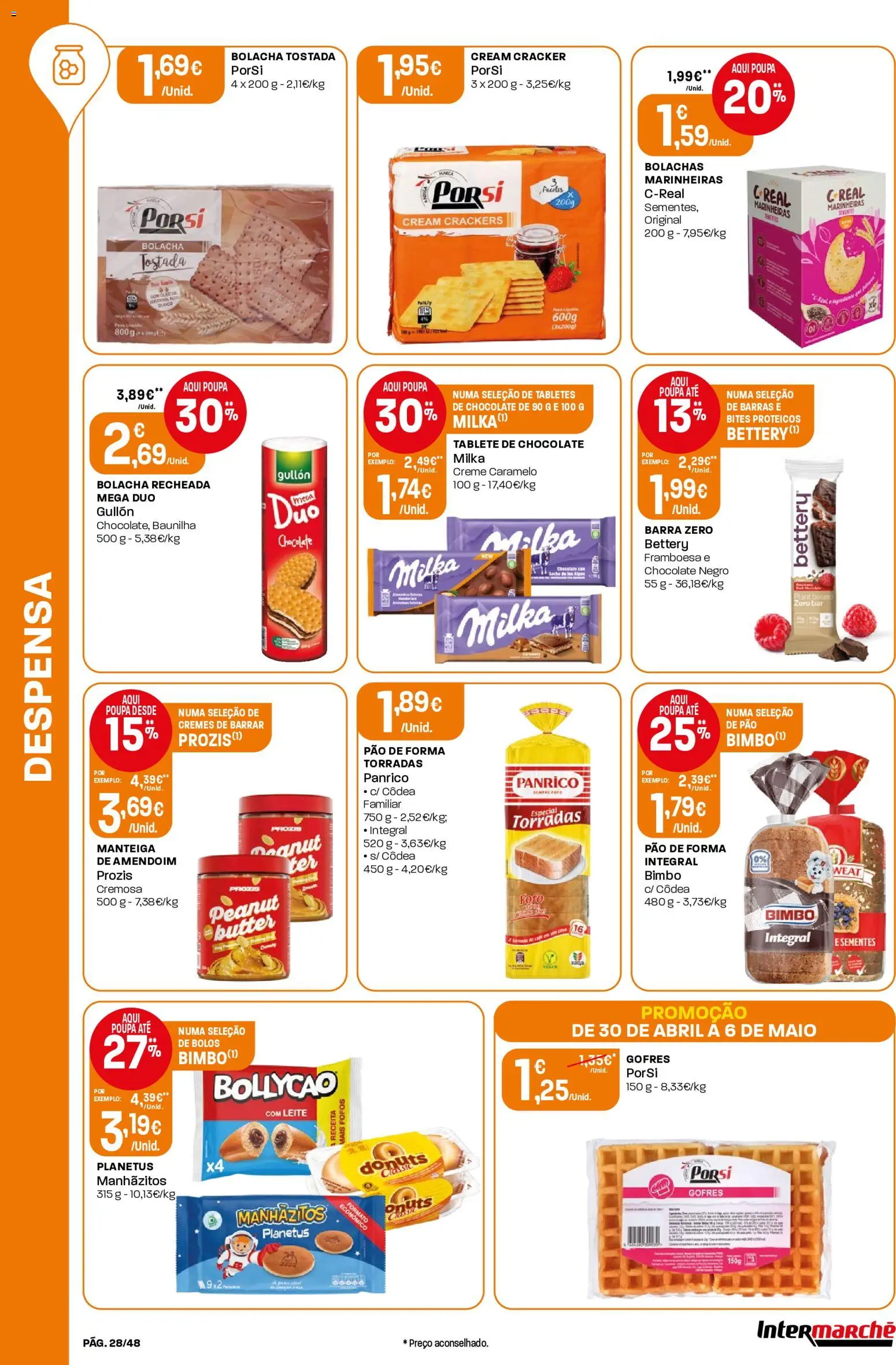 Intermarché folheto │ válido de 30.04.2026 | Página: 28
